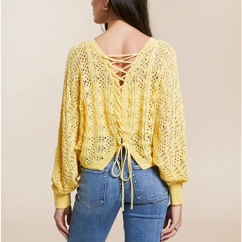 🔅LAST CHANCE 🔅 Willow & Root 2-way / reversible sweater